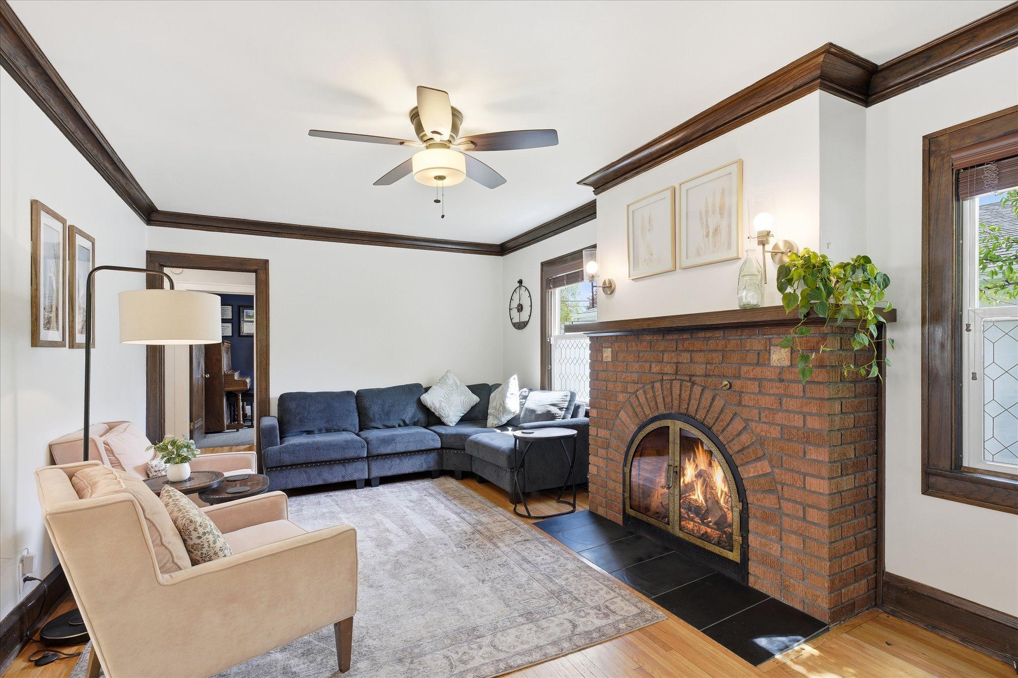 Living area is spacious 18x12