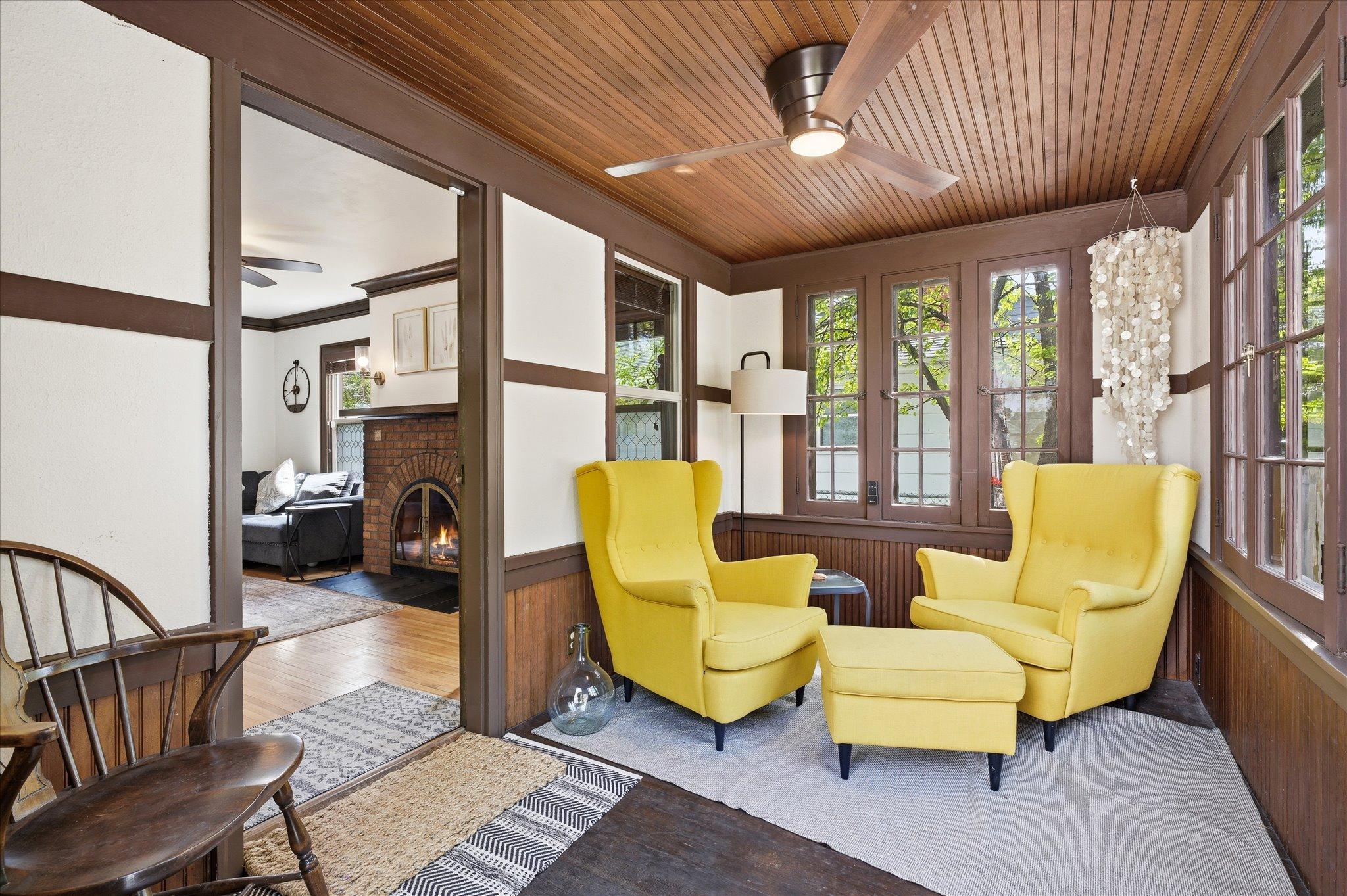 Quaint 12x8 Porch as you enter