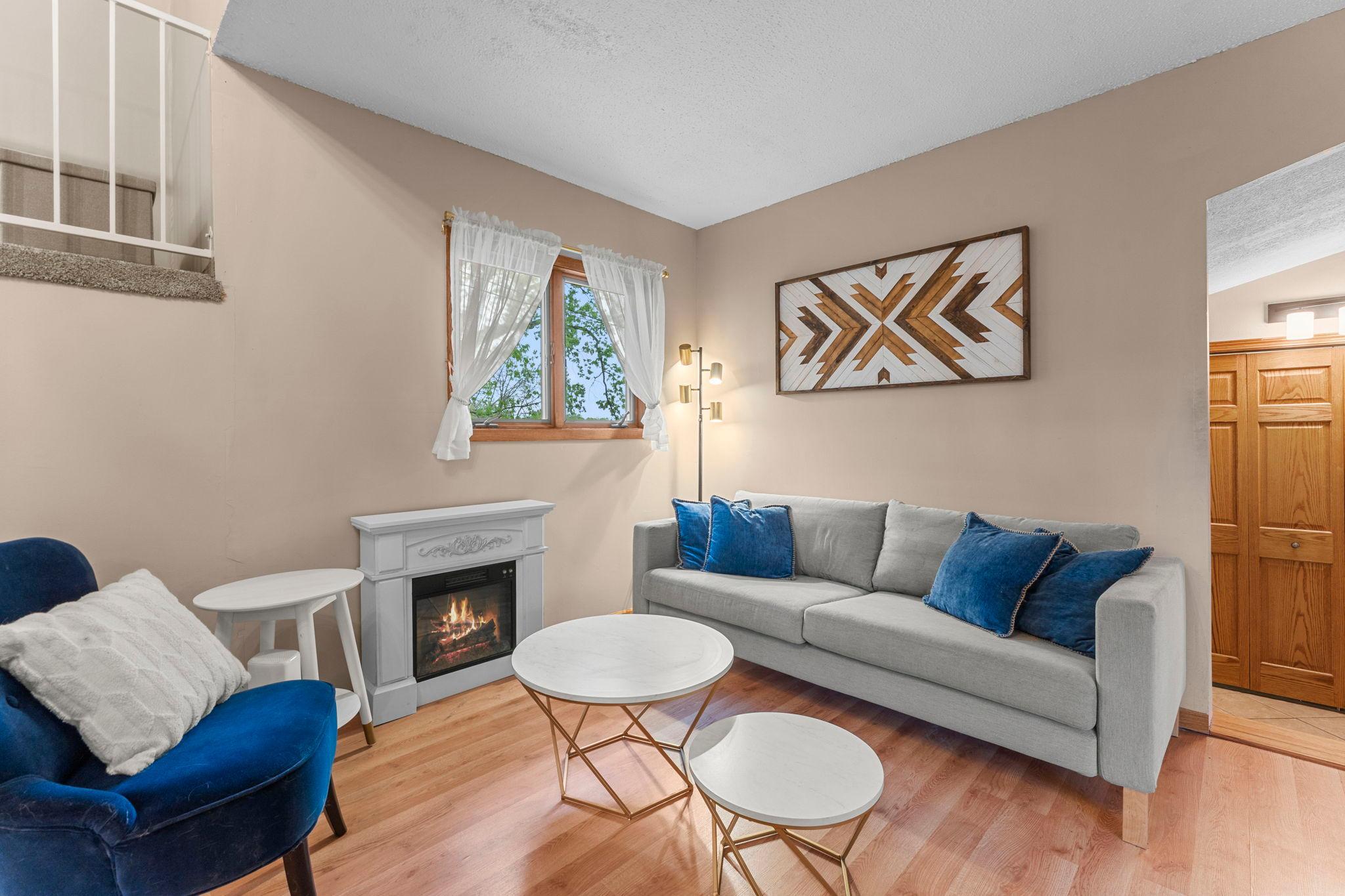 Adjecent living room