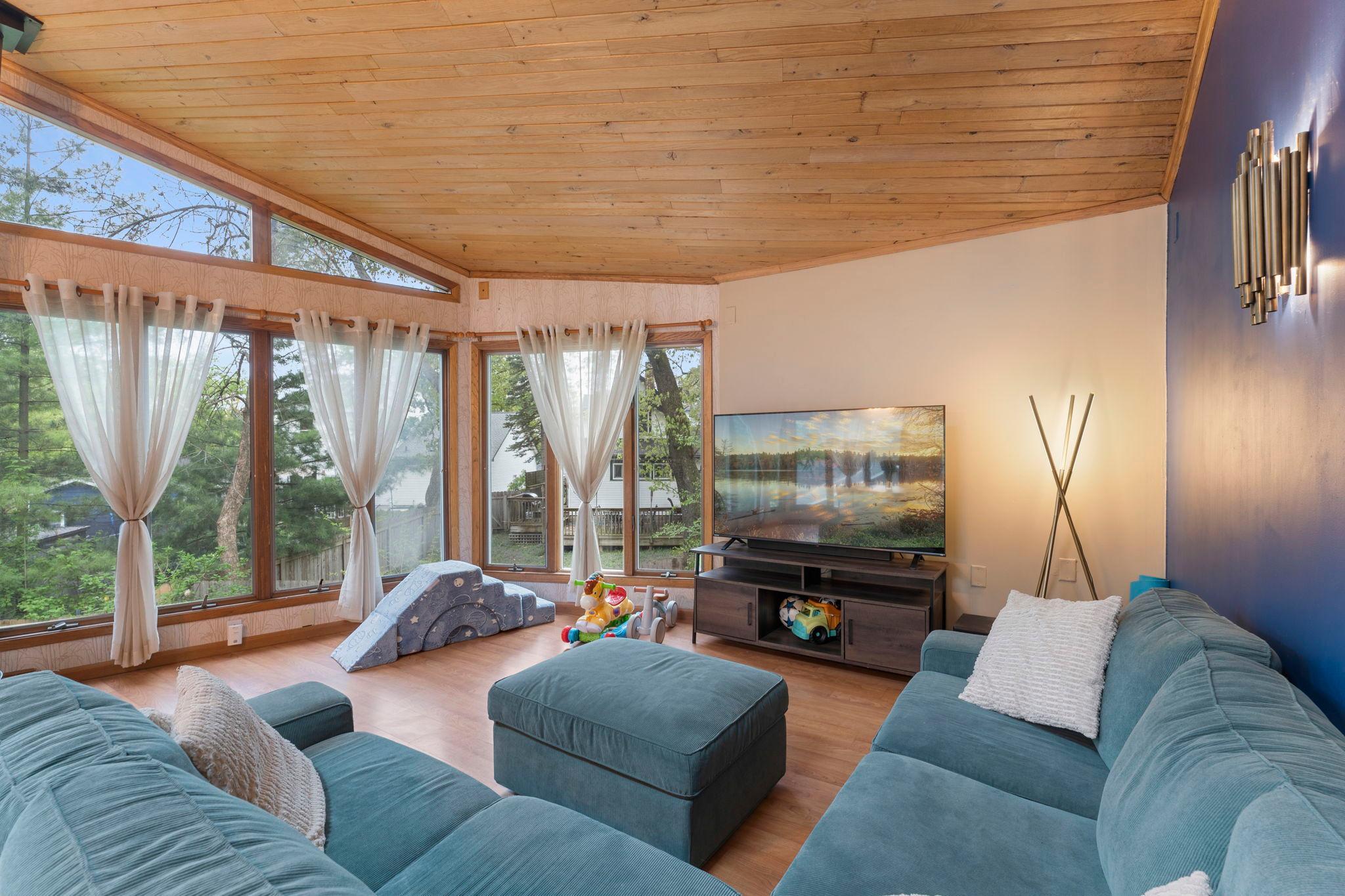 Space to spread out and relax