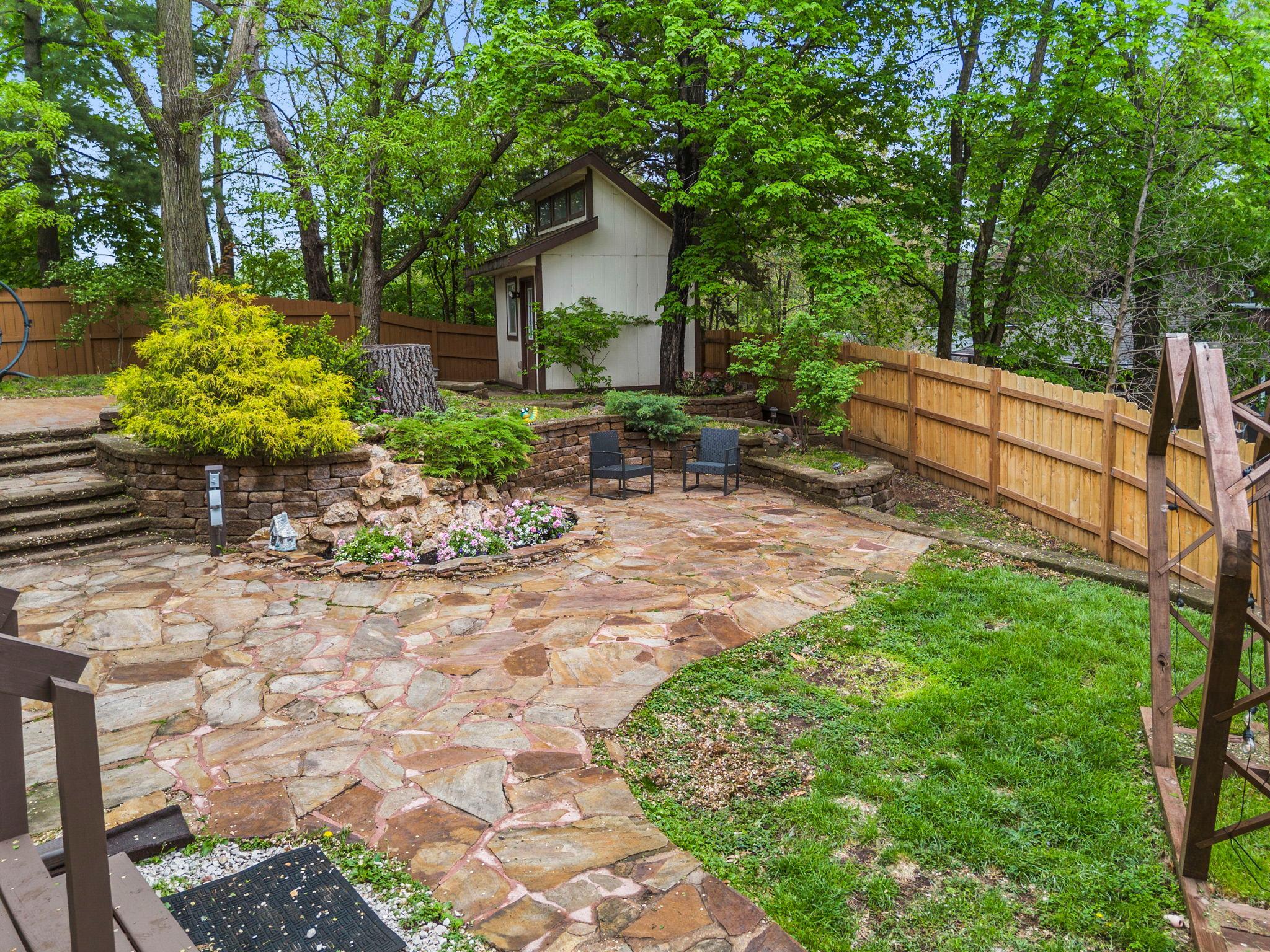 Private yard space