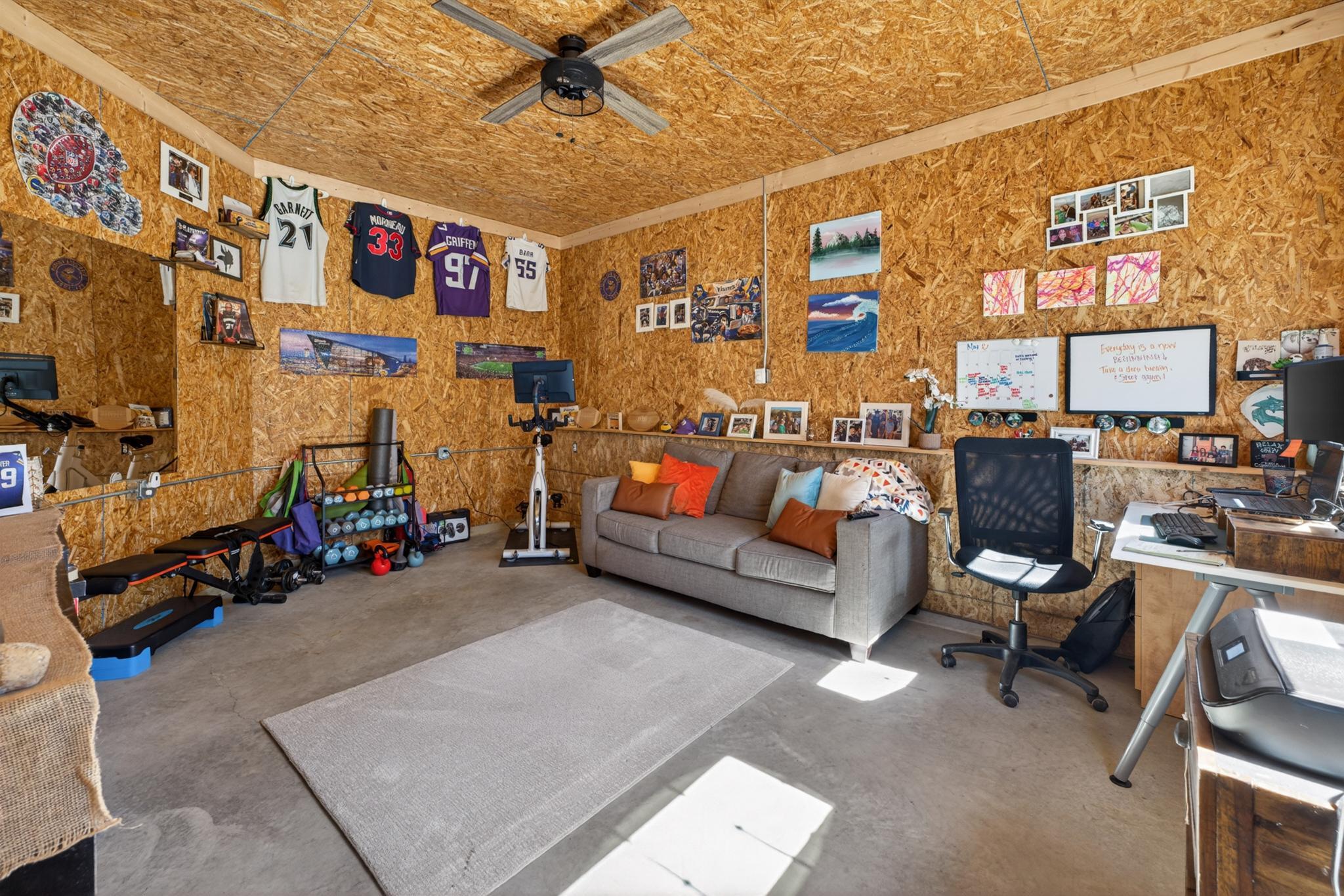 Bonus Room in the Garage