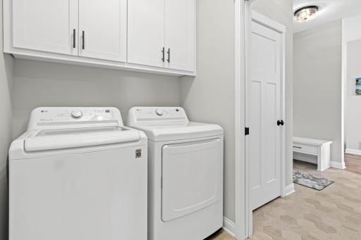 Main level laundry
