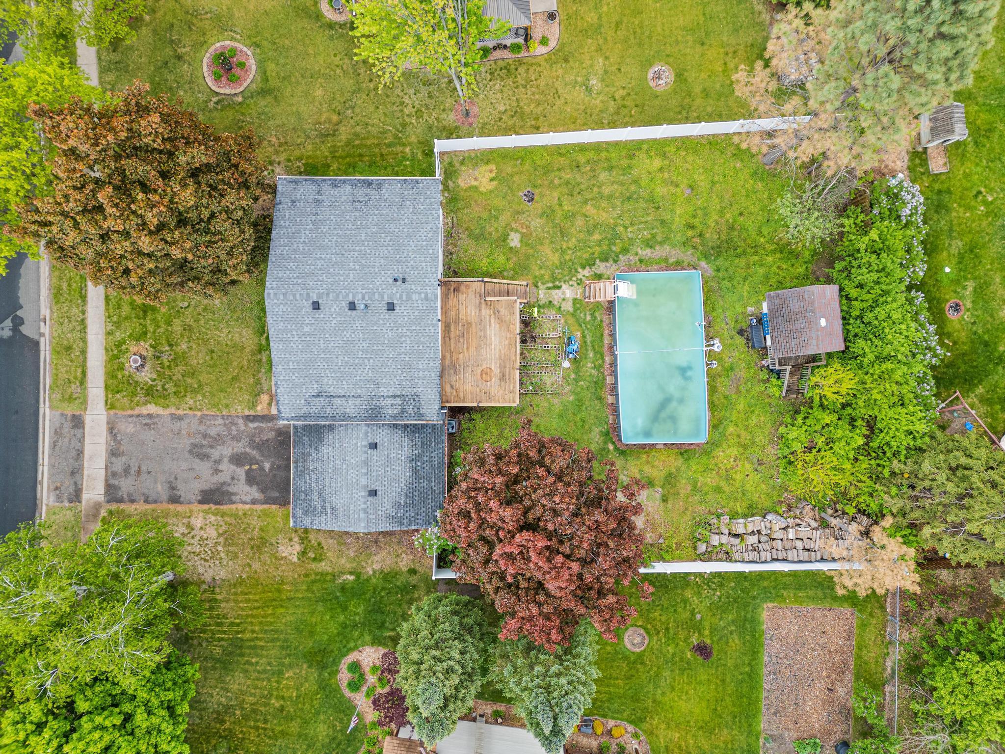 Privacy in your fenced in back yard