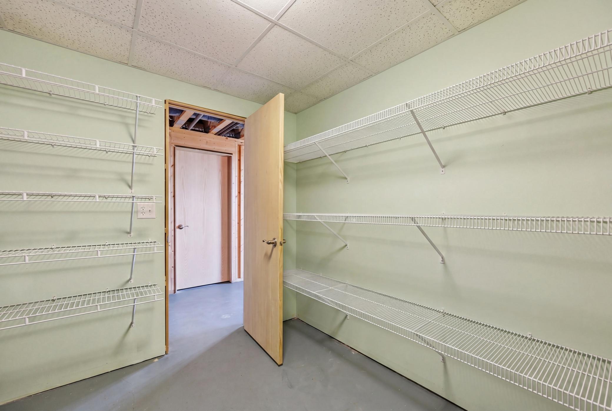 Basement Storage