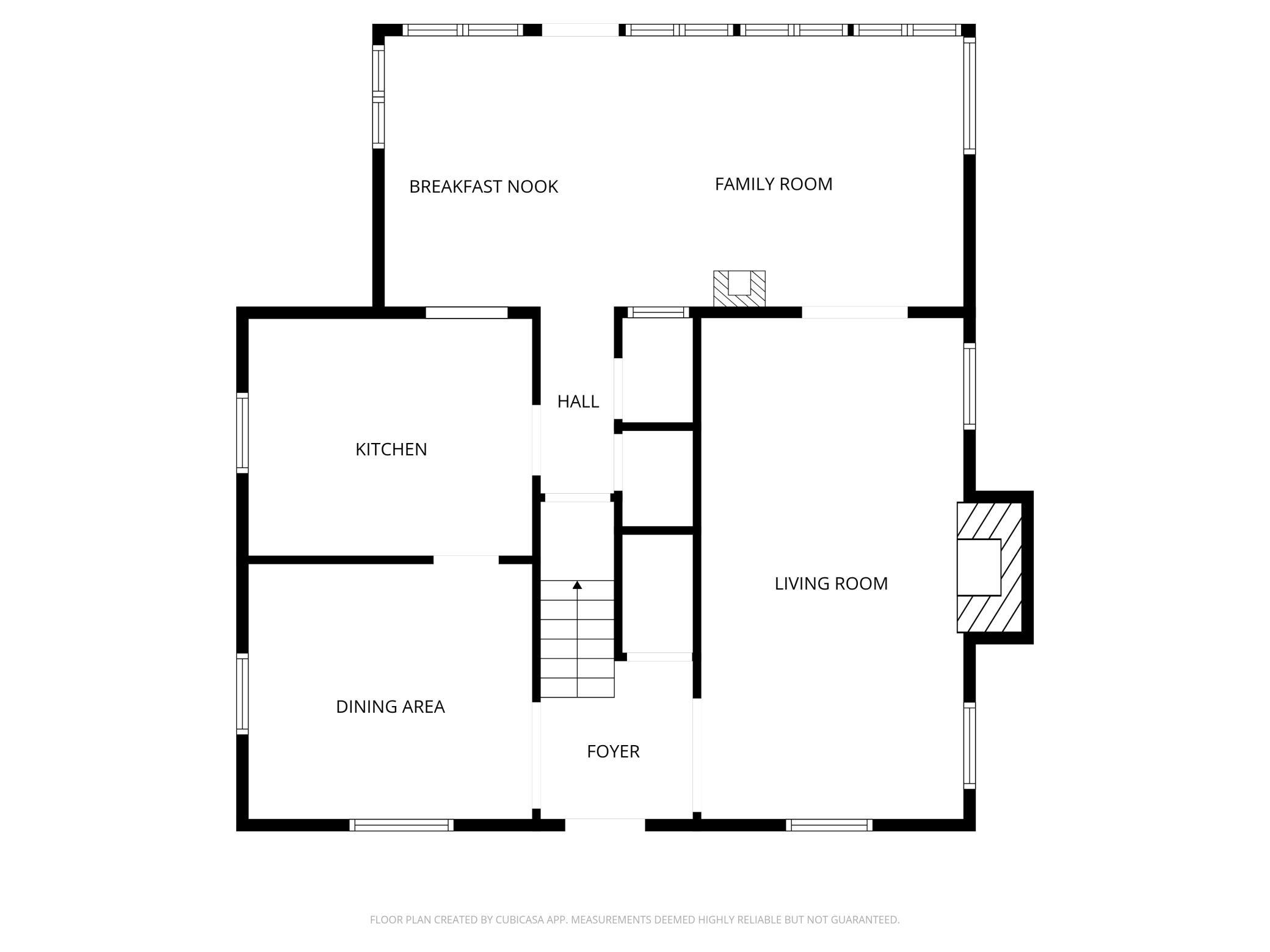 Floor Plan without dimensions