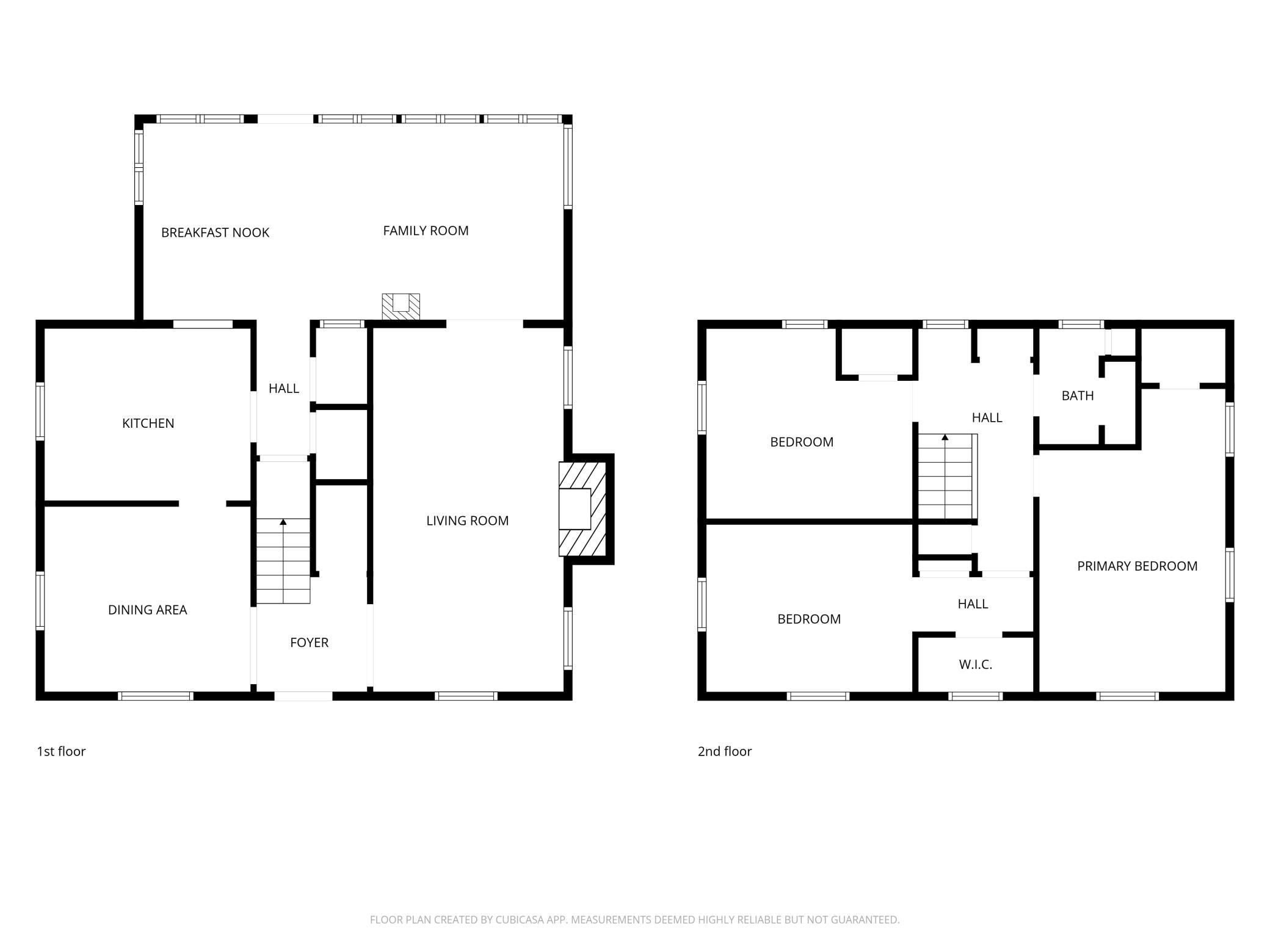 Floor Plan without dimensions