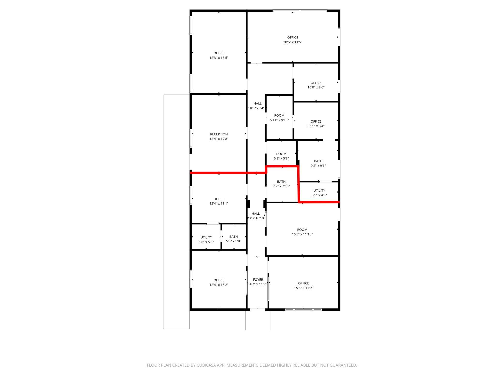Front Office Space/Back Office Suites