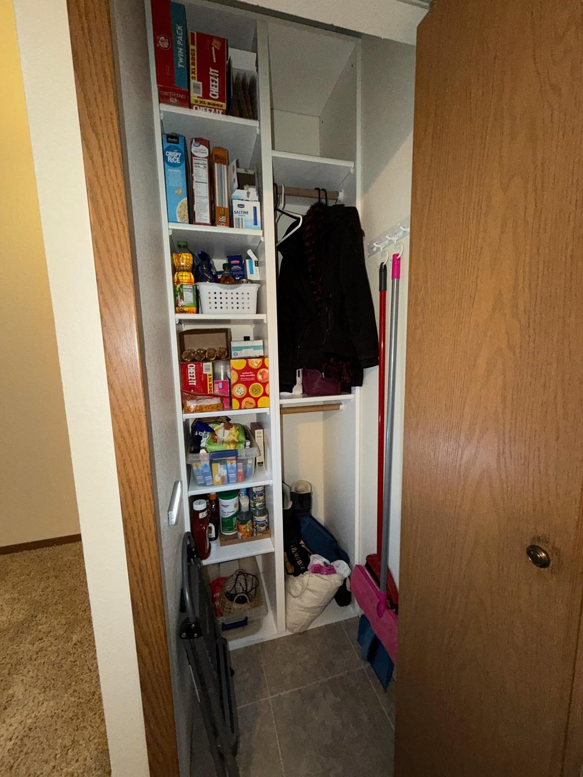 PANTRY OFF KITCHEN