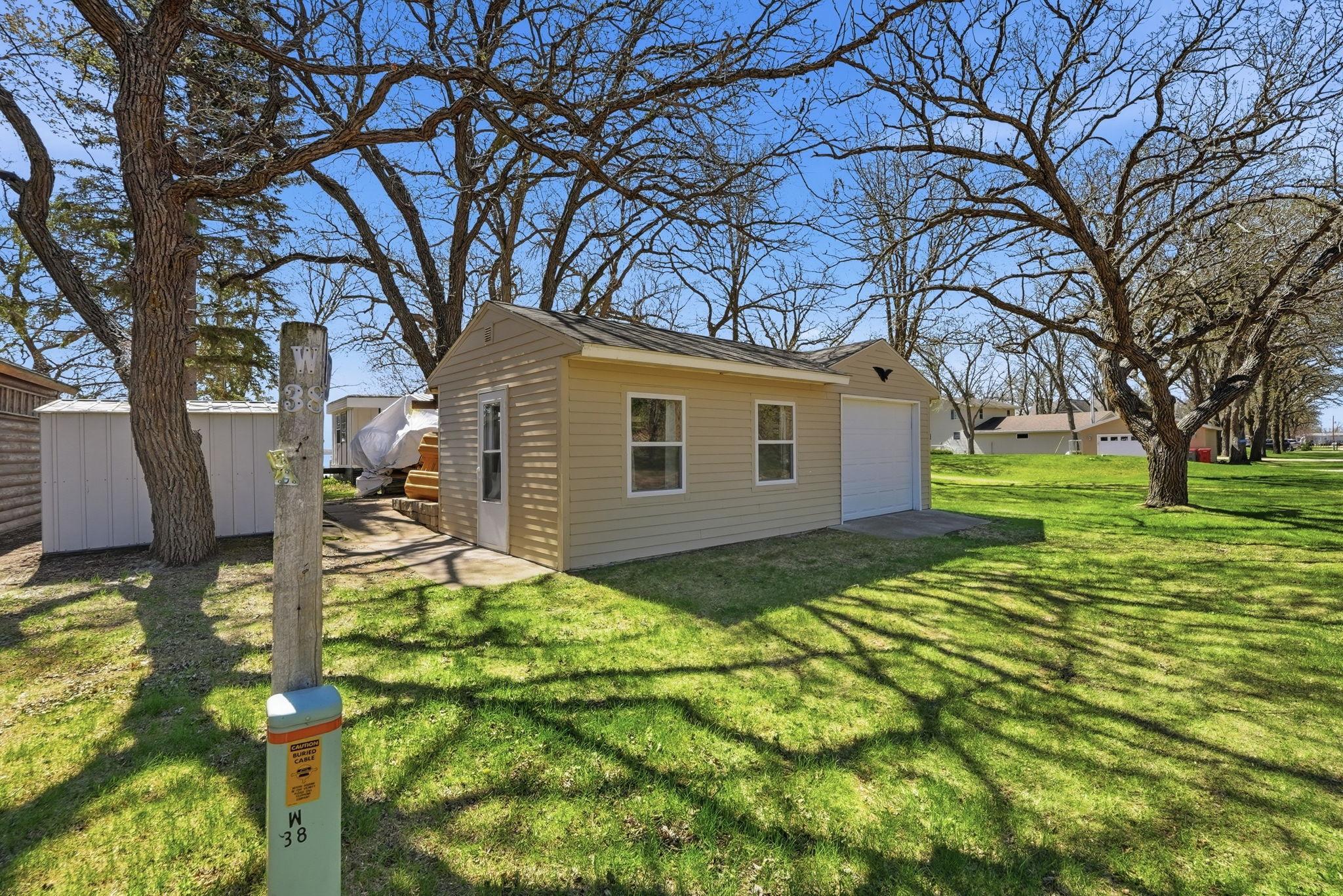 15439 Dittberners Creek Road NW Miltona MN Bunk house great for kids of all ages,