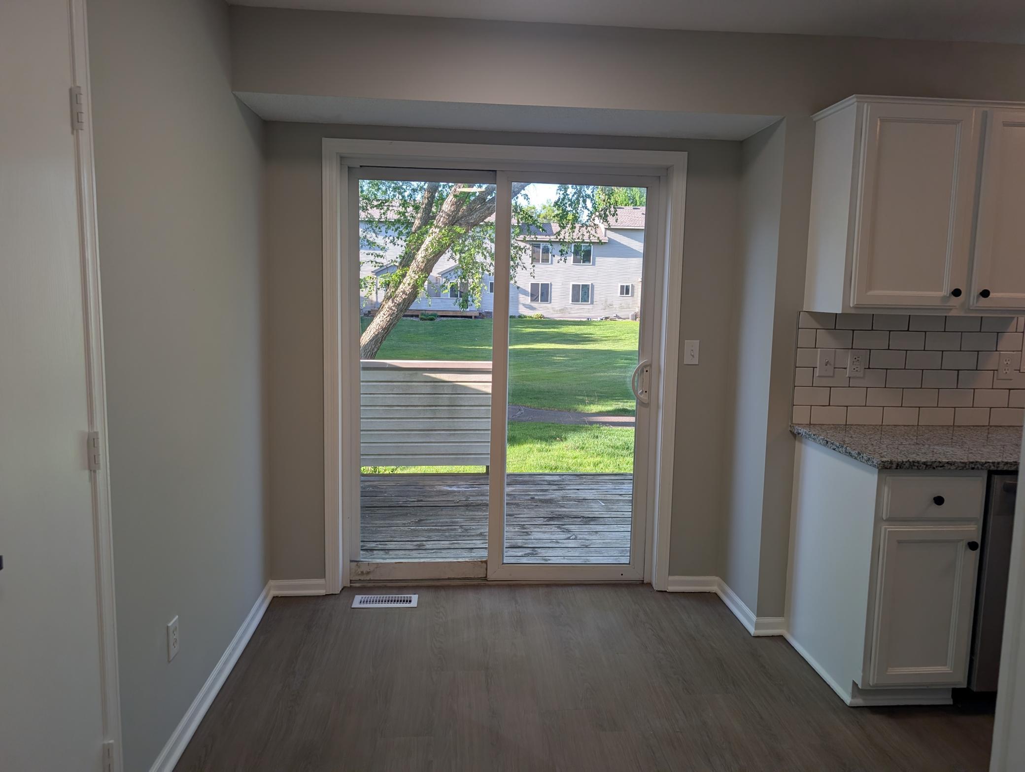 Deck off Kitchen
