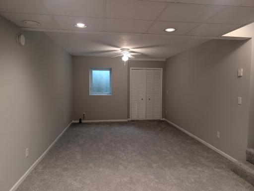 This has been used as a family room, or a 4th Bedroom, as it has an egress window