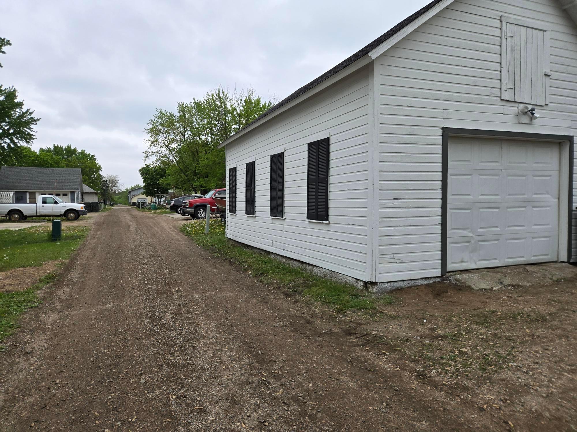 View of Alley looking North