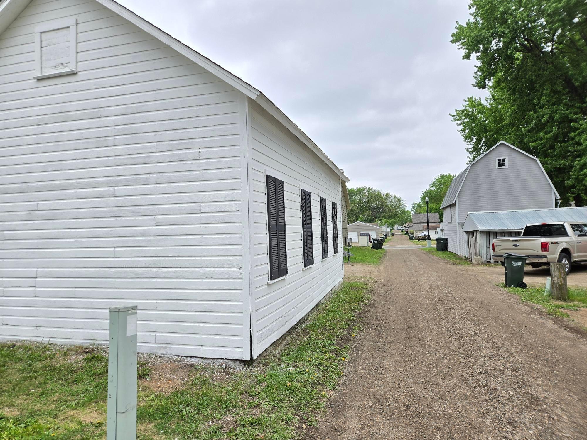 View of Alley looking South