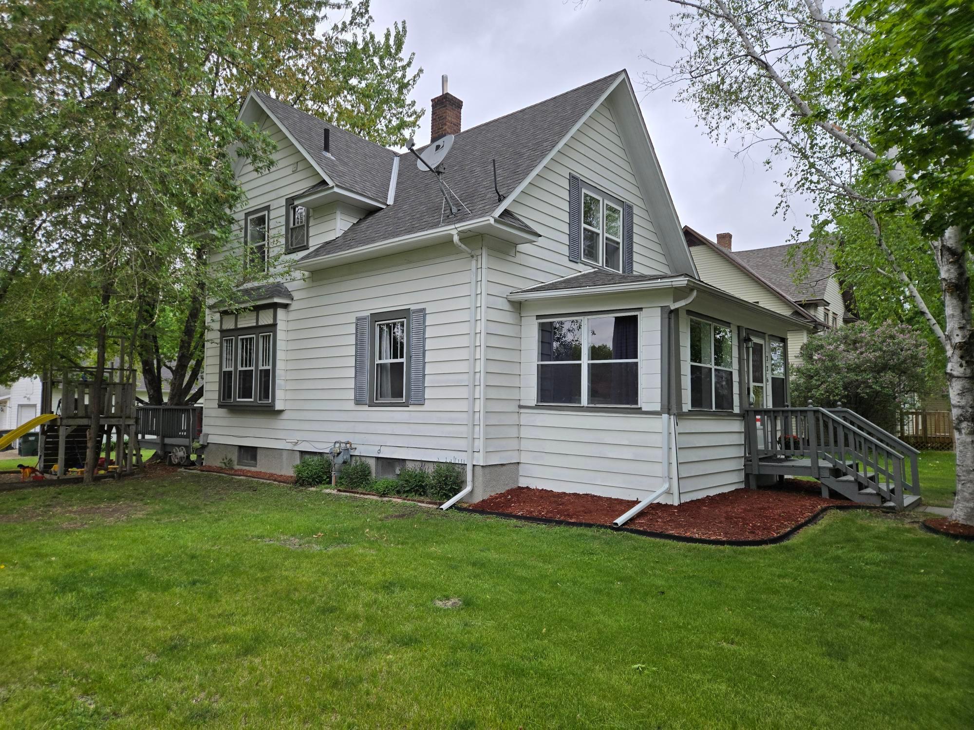 Landscaping is all done for you!