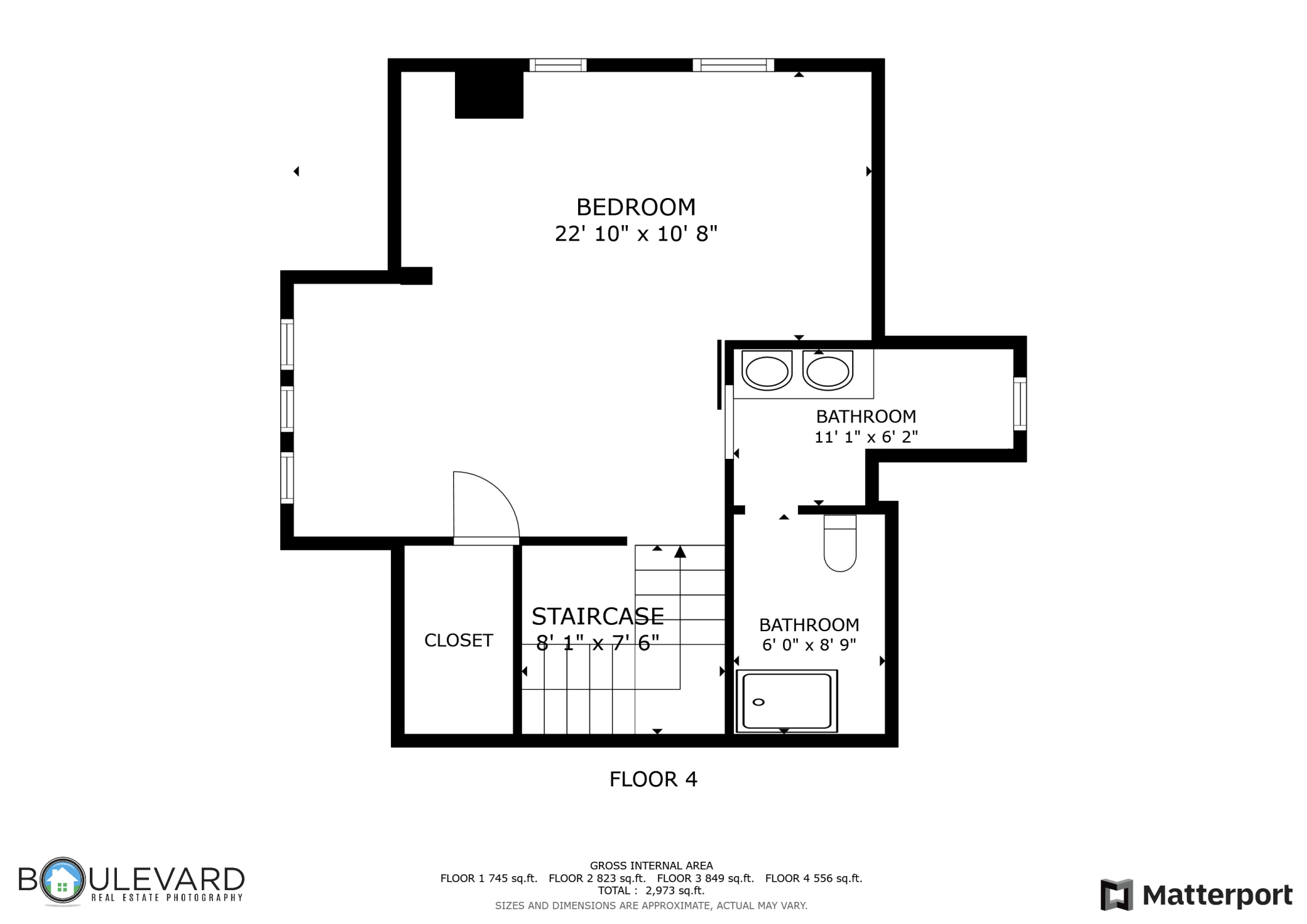 3rd level floor plan