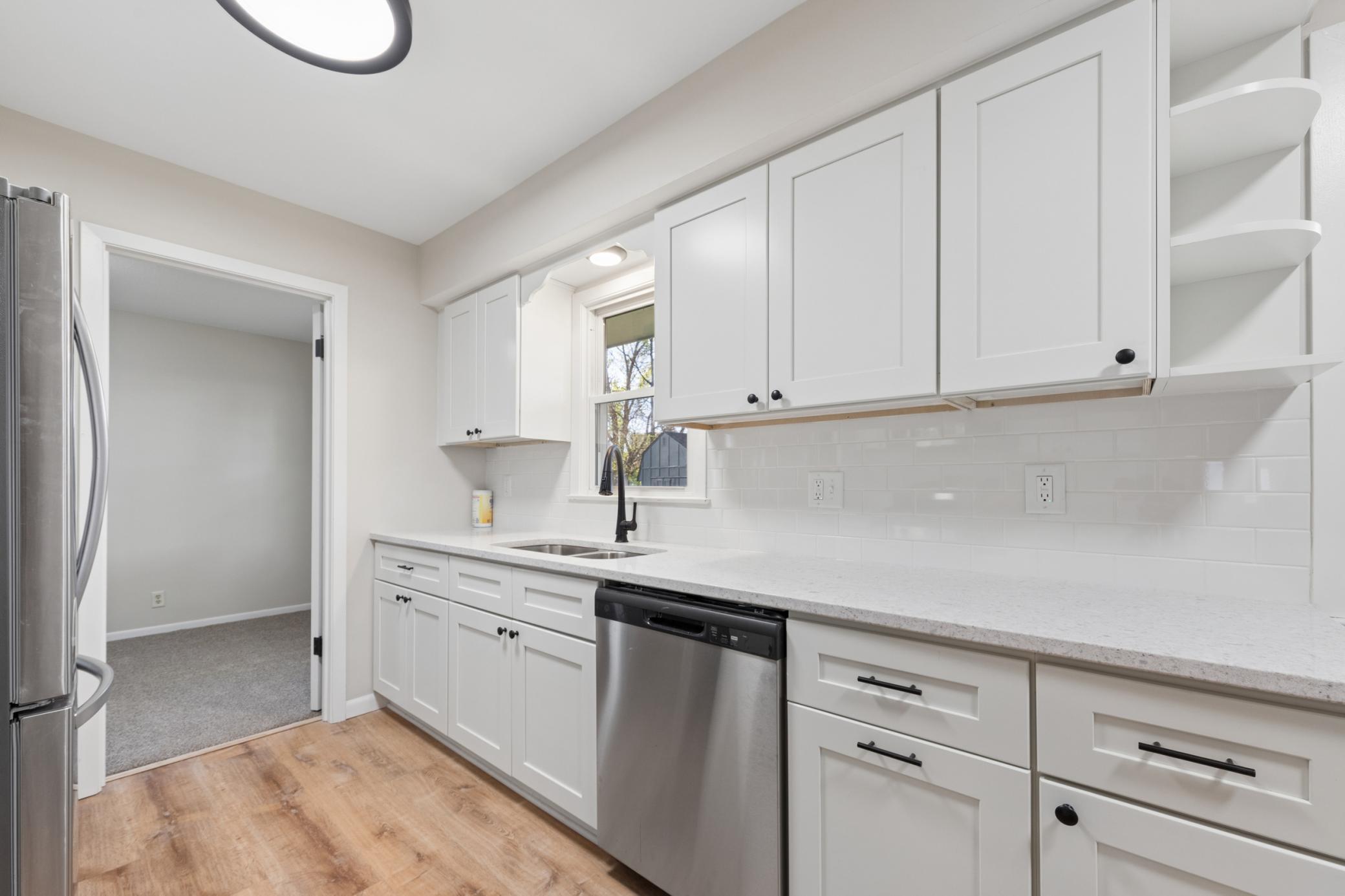 New appliances & countertops