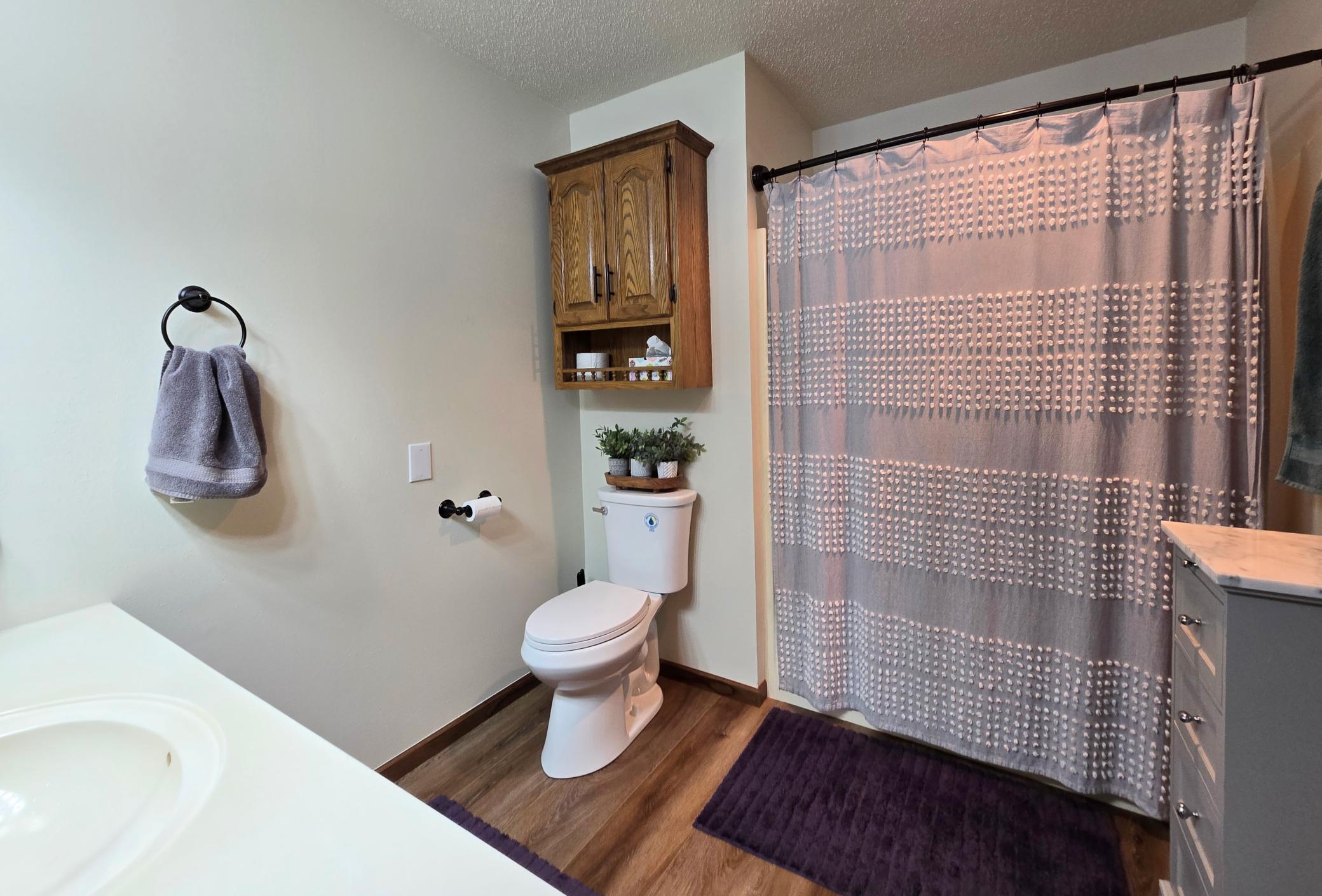 New Flooring in Bathroom
