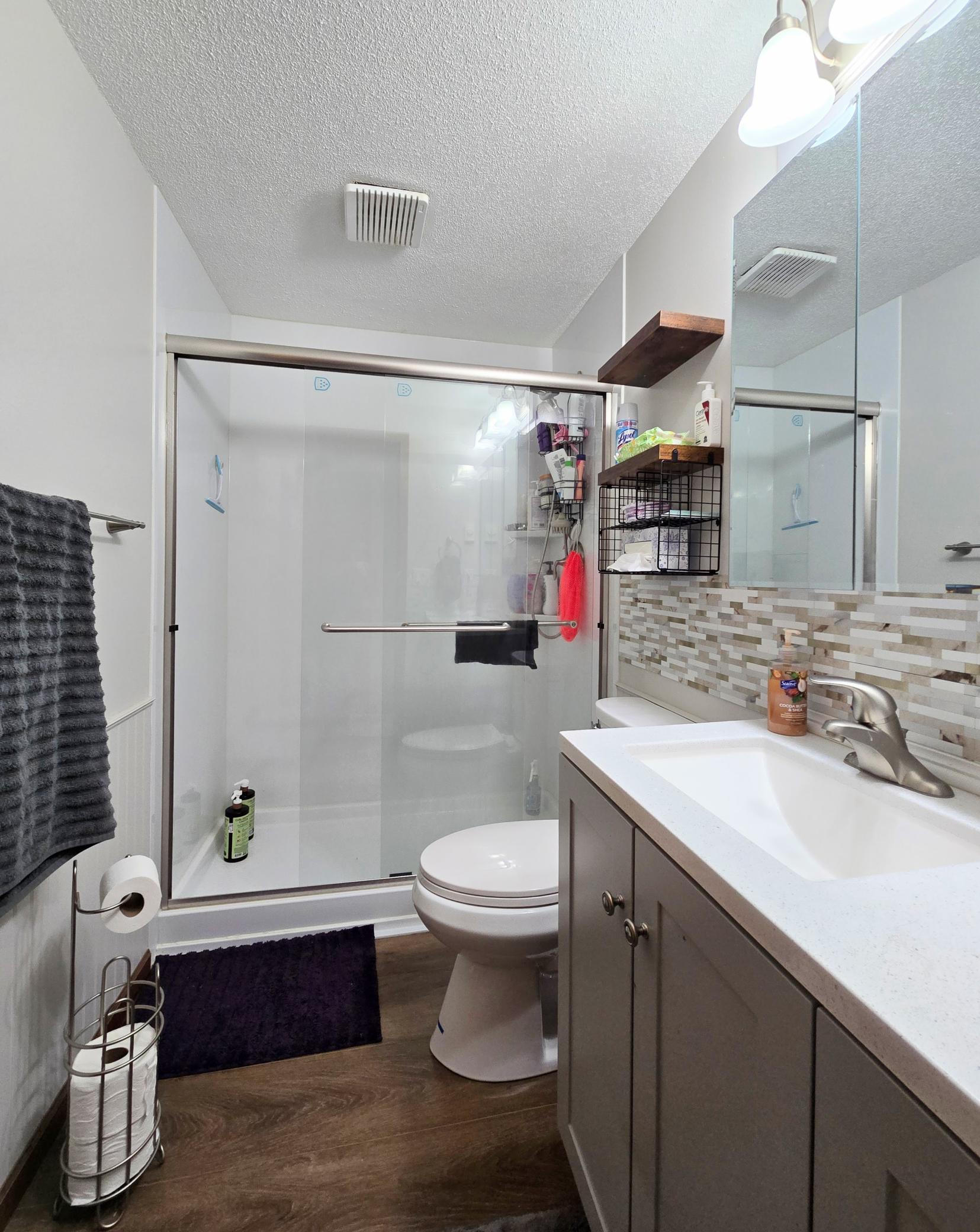 Newly Remodeled Lower Bathroom