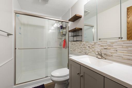 Newly Remodeled Lower 3/4 Bathroom