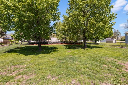 Fully Fenced in Yard