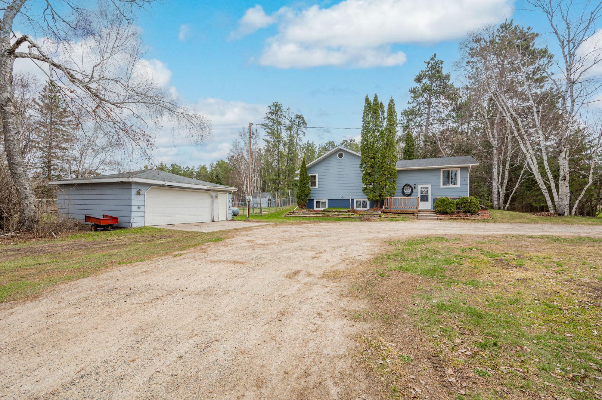 House and garage