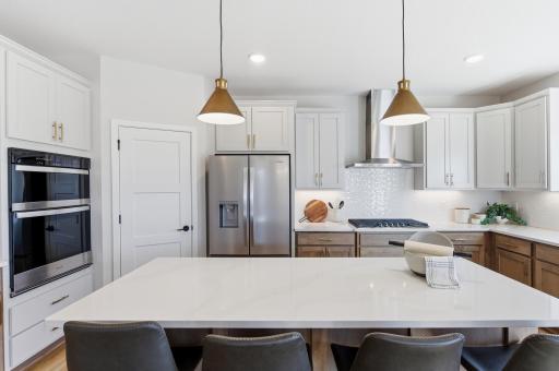 Photo is of model home. Ability to choose colors and options when building. For illustrative purposes only.