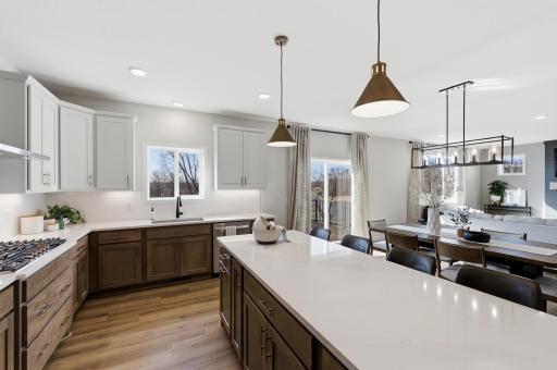 Photo is of model home. Ability to choose colors and options when building. For illustrative purposes only.