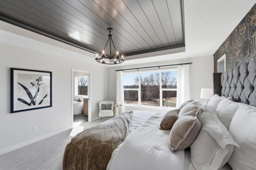 Photo is of model home. Ability to choose colors and options when building. For illustrative purposes only.
