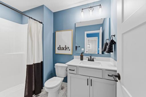 Photo is of model home. Ability to choose colors and options when building. For illustrative purposes only.