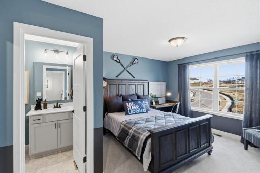 Photo is of model home. Ability to choose colors and options when building. For illustrative purposes only.