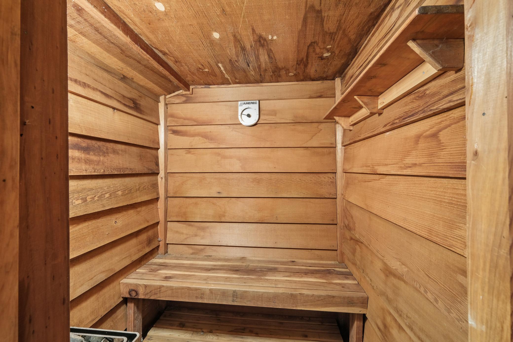 Lower Level Sauna