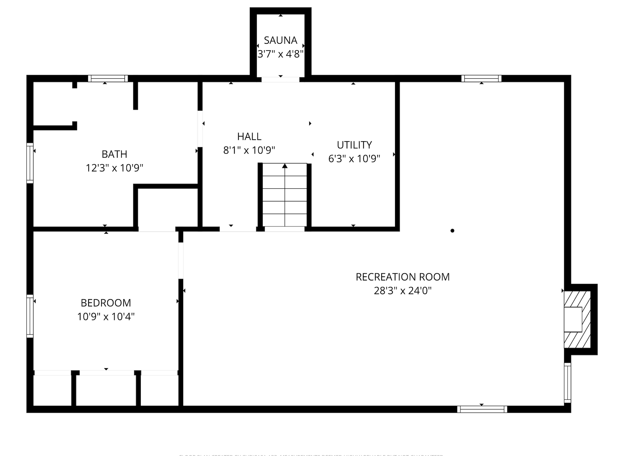 Lower Level Floorplan