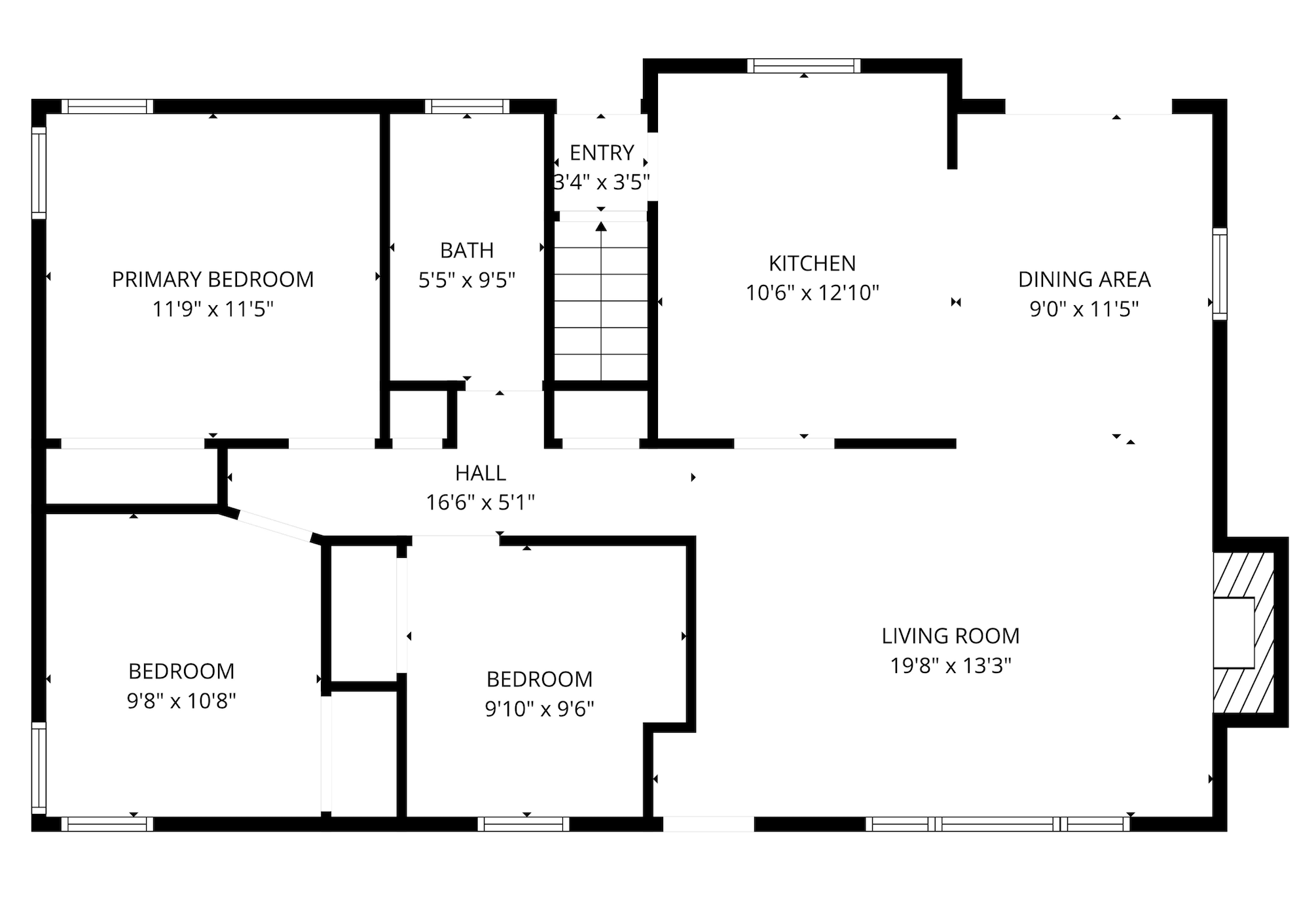 Main Level Floorplan