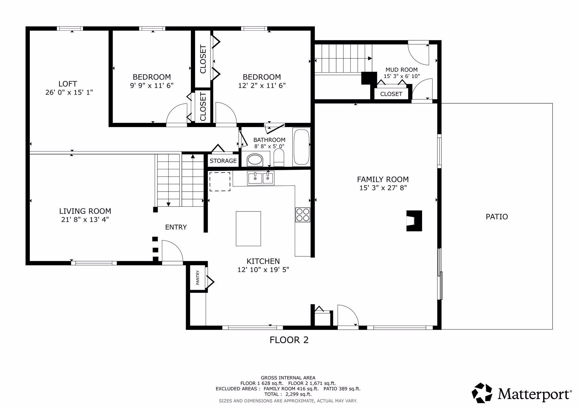 Floorplan - Main & upper levels