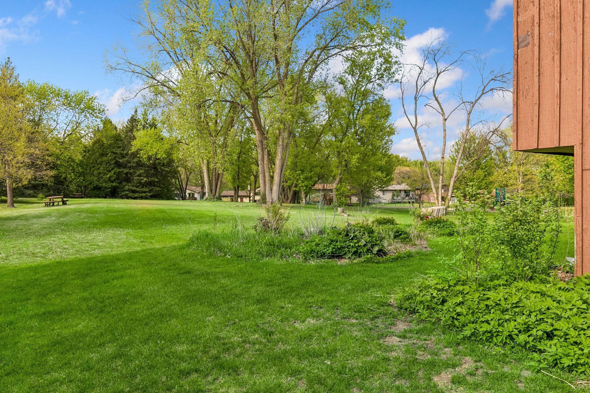 Tons of green space to enjoy
