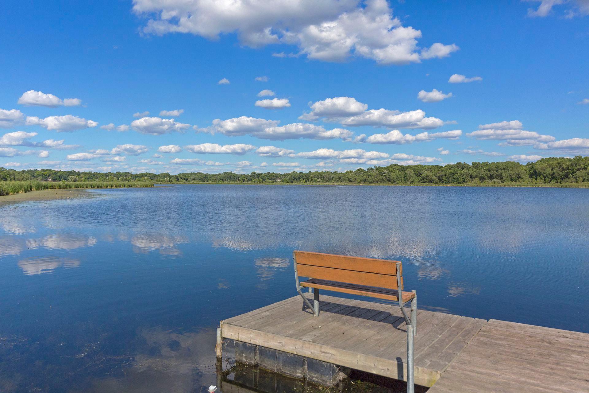Enjoy the views of Pike Lake