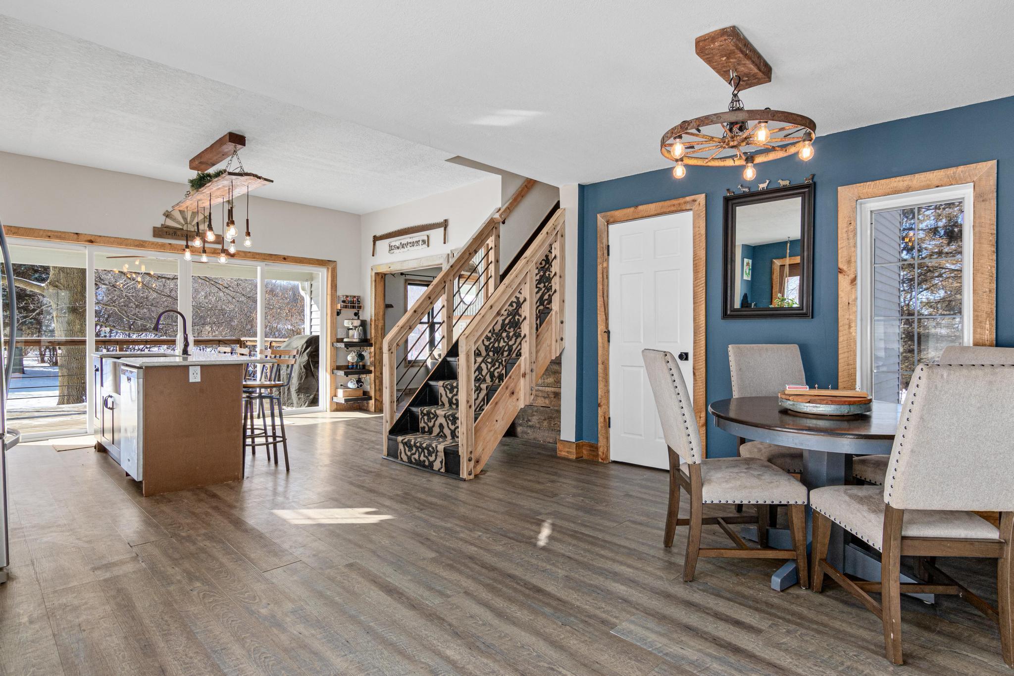 An open layout that keeps every space connected