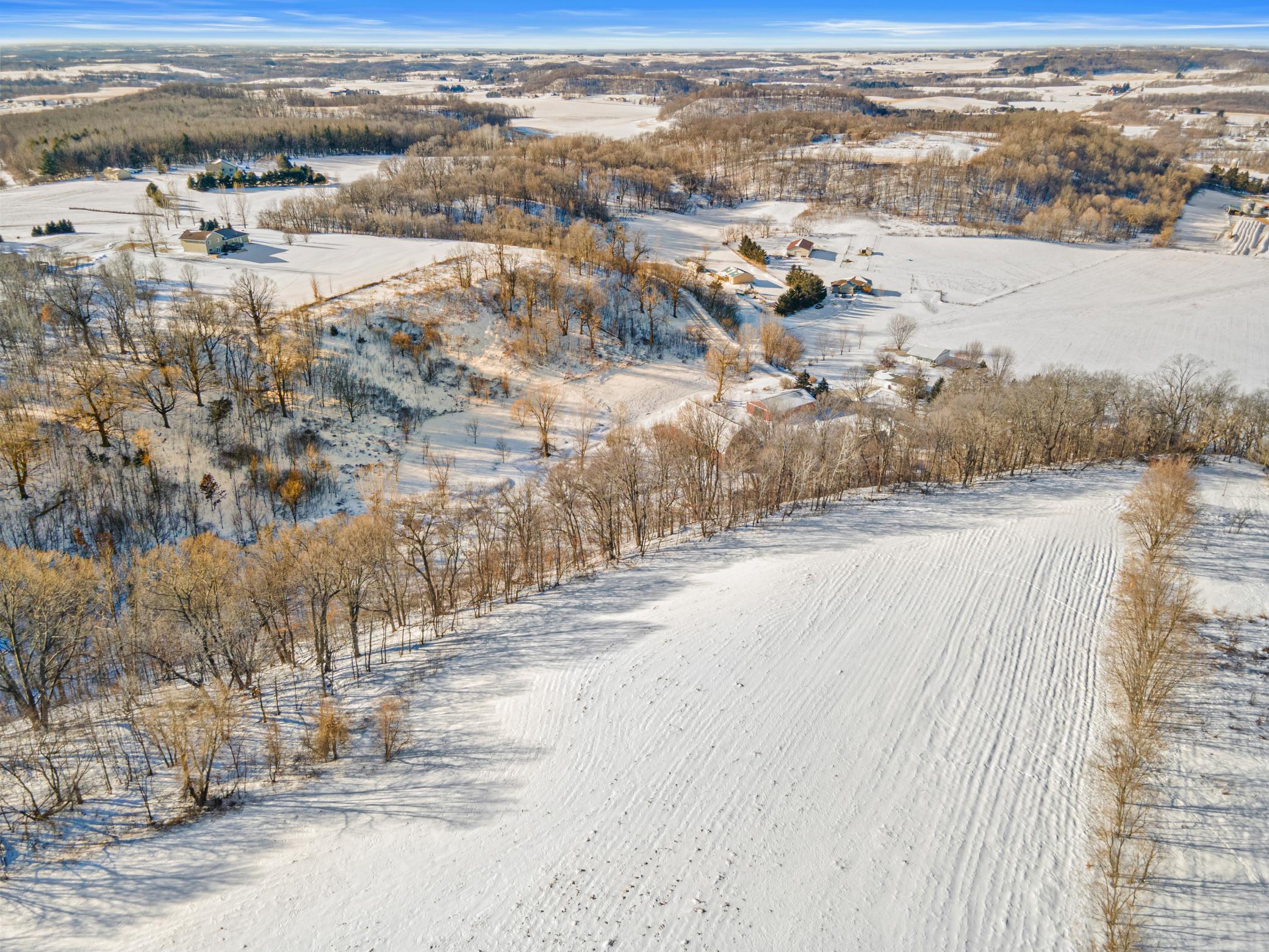 Excellent hunting land with sweeping rural views