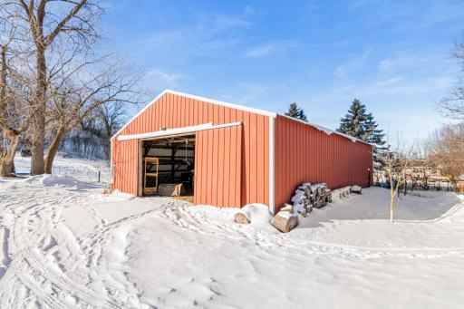 Pole building with room for equipment, hobbies, and everything in between