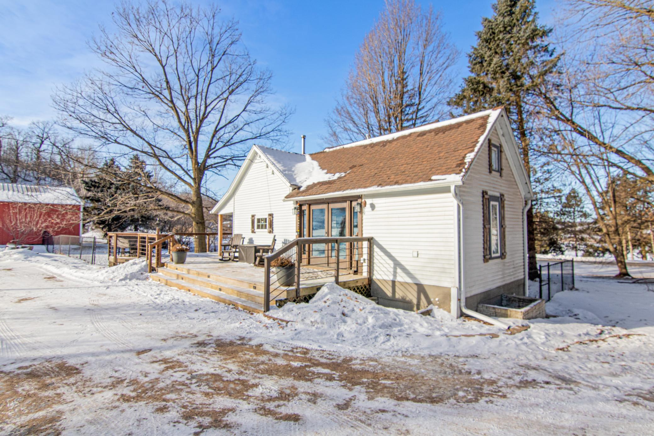 Classic farmstead views across the property