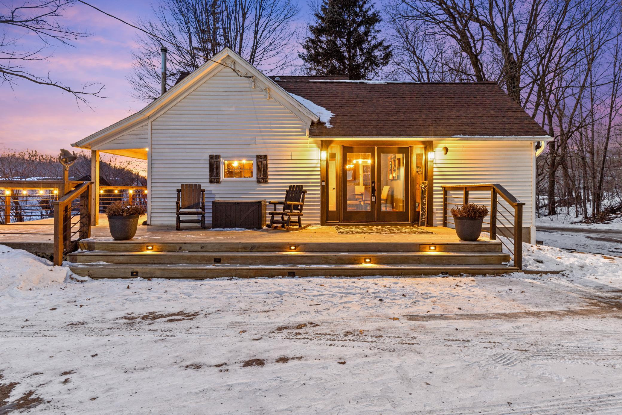Space to gather, relax, and take in the countryside views