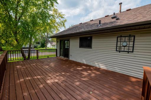 Enjoy summer on your shaded deck.