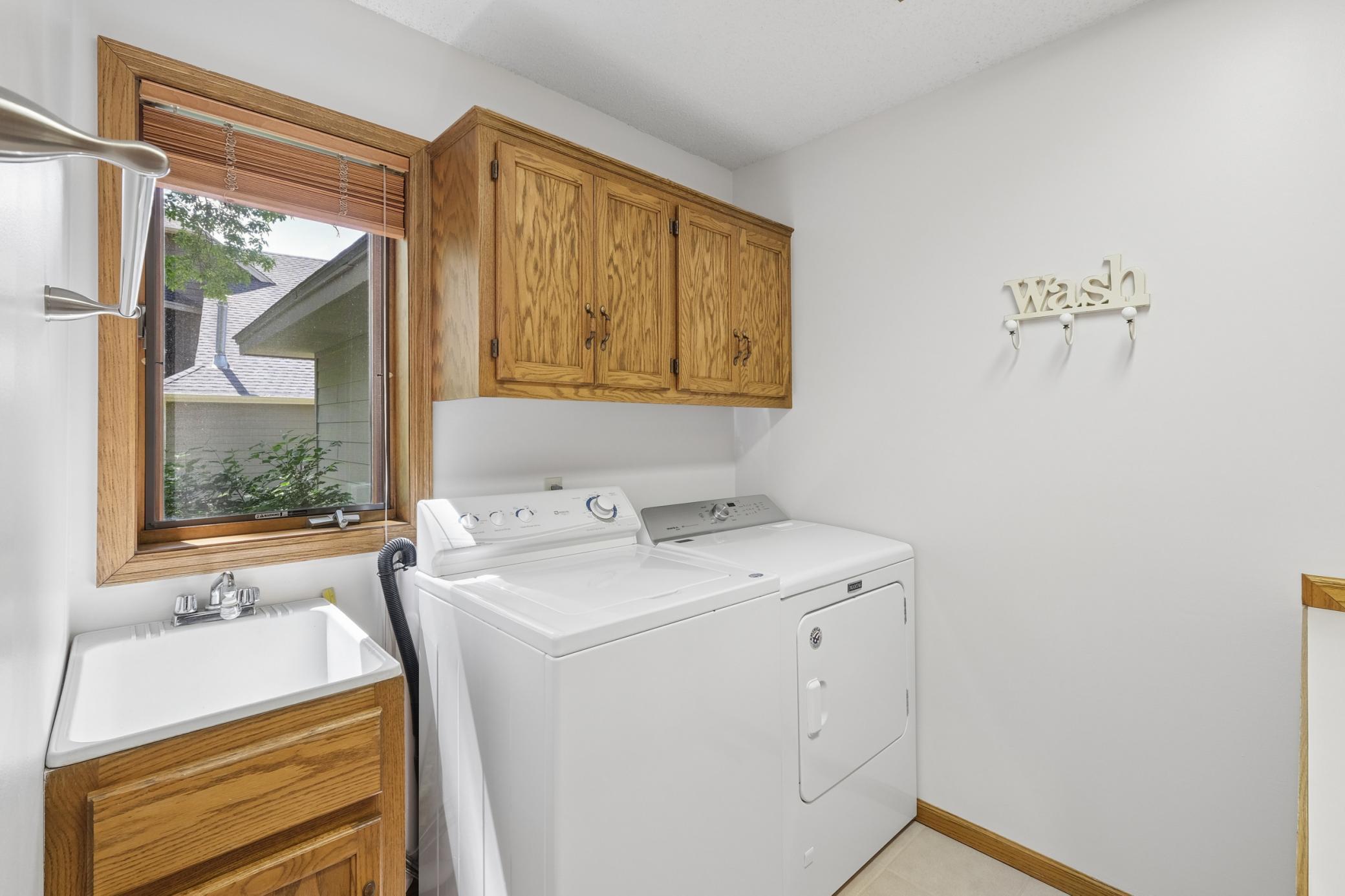 Main floor laundry