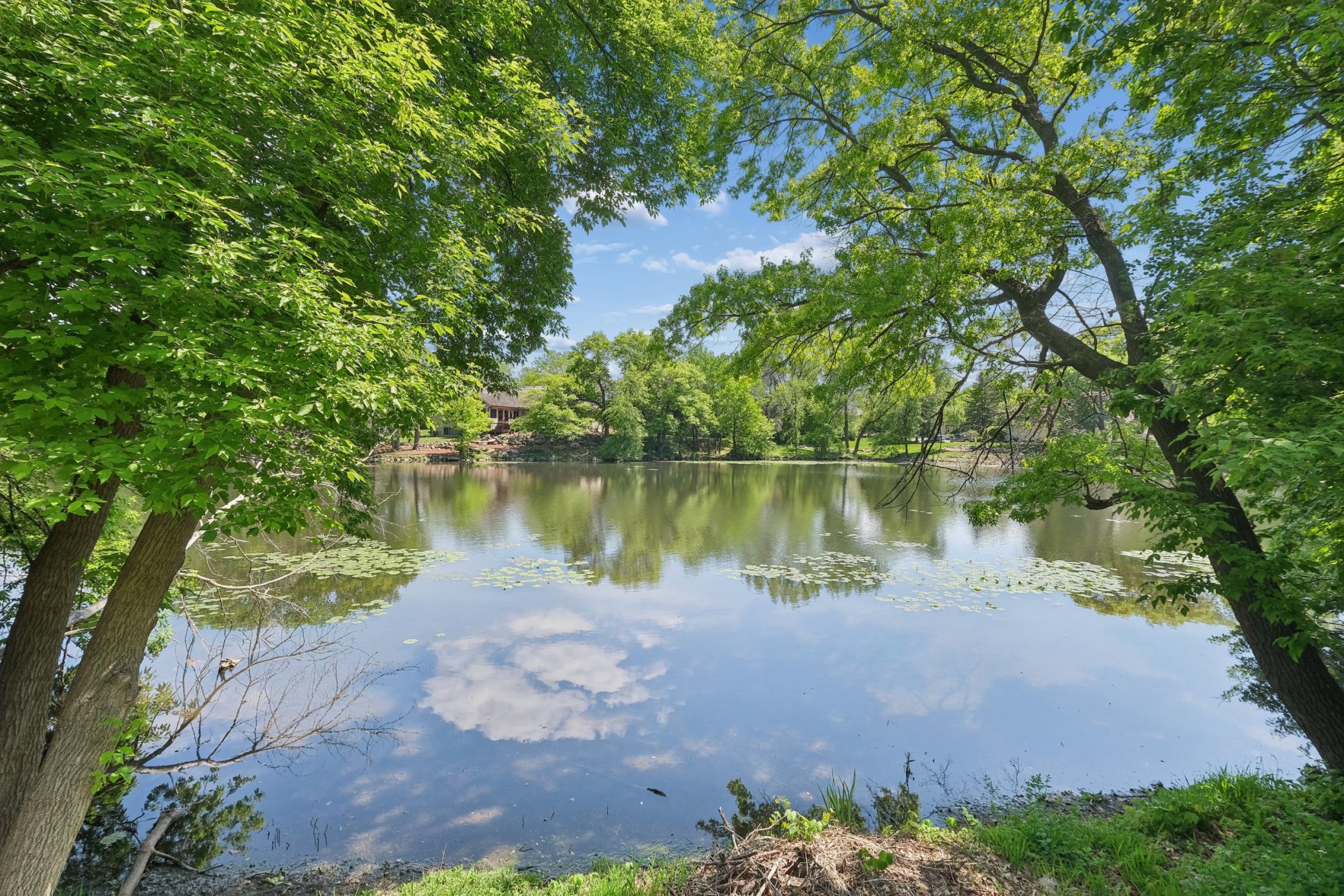 Private views overlooking Goose Lake