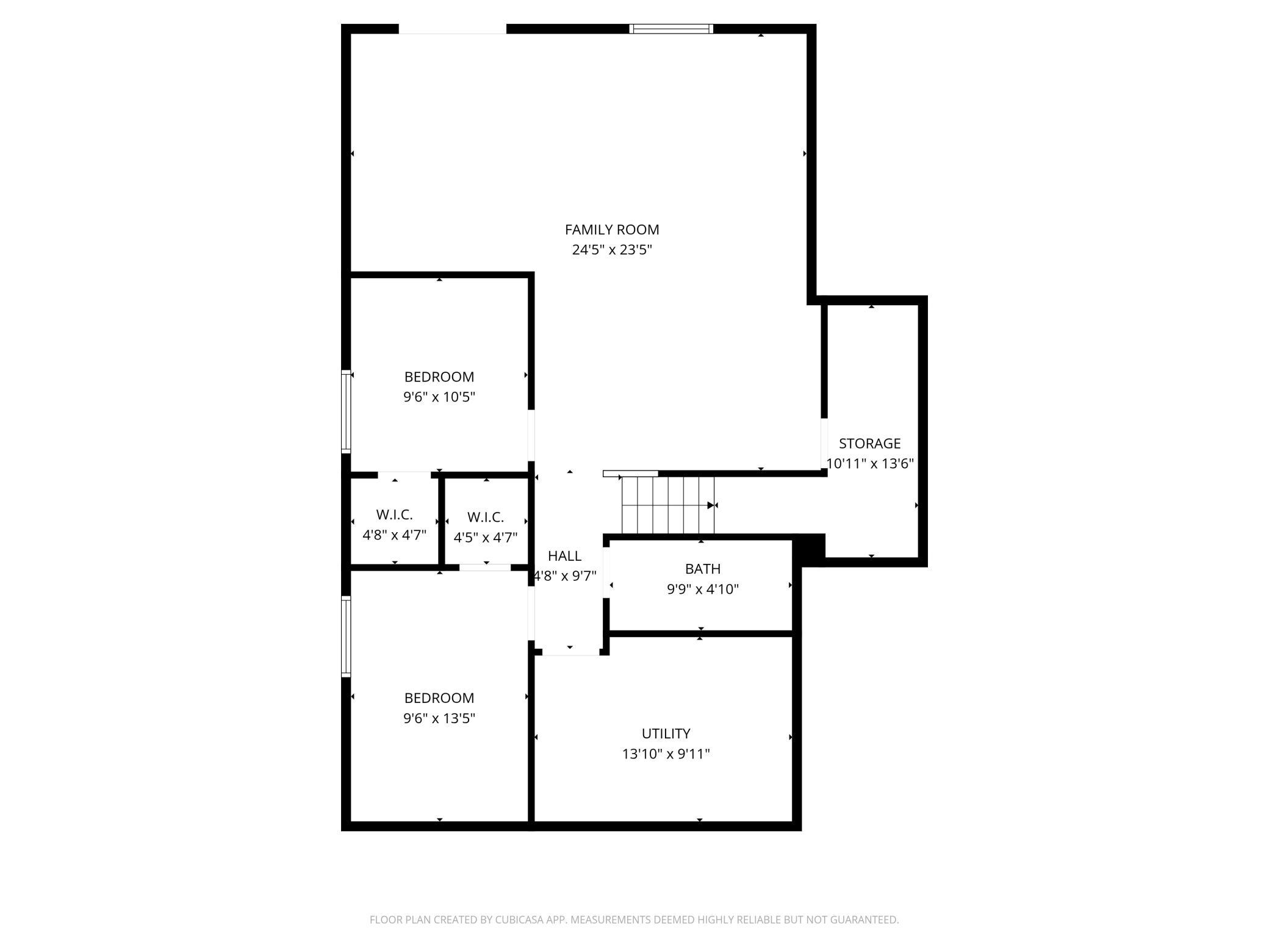 Lower Level Floor Plan