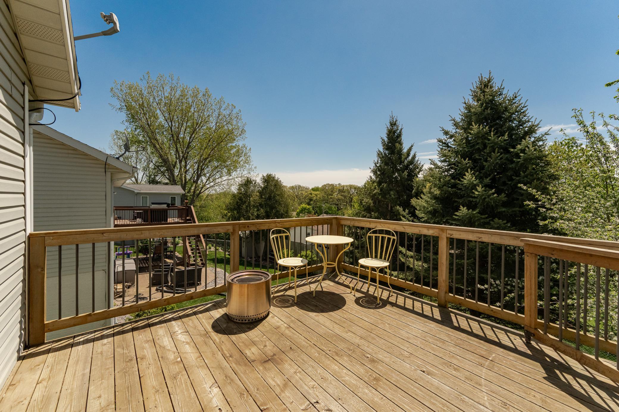 Deck off of Dining Area