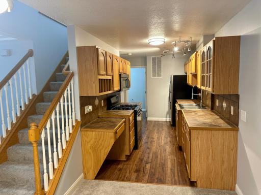 Brand New Kitchen Flooring! New Ceiling Lights Too!