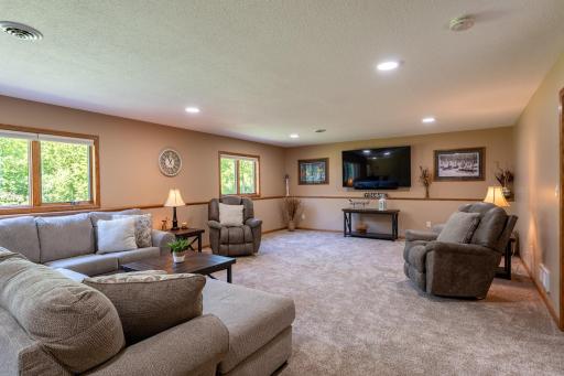 The lower level was finished in 2018 with spray foam insulated rim joists and basement walls for added efficiency and comfort.