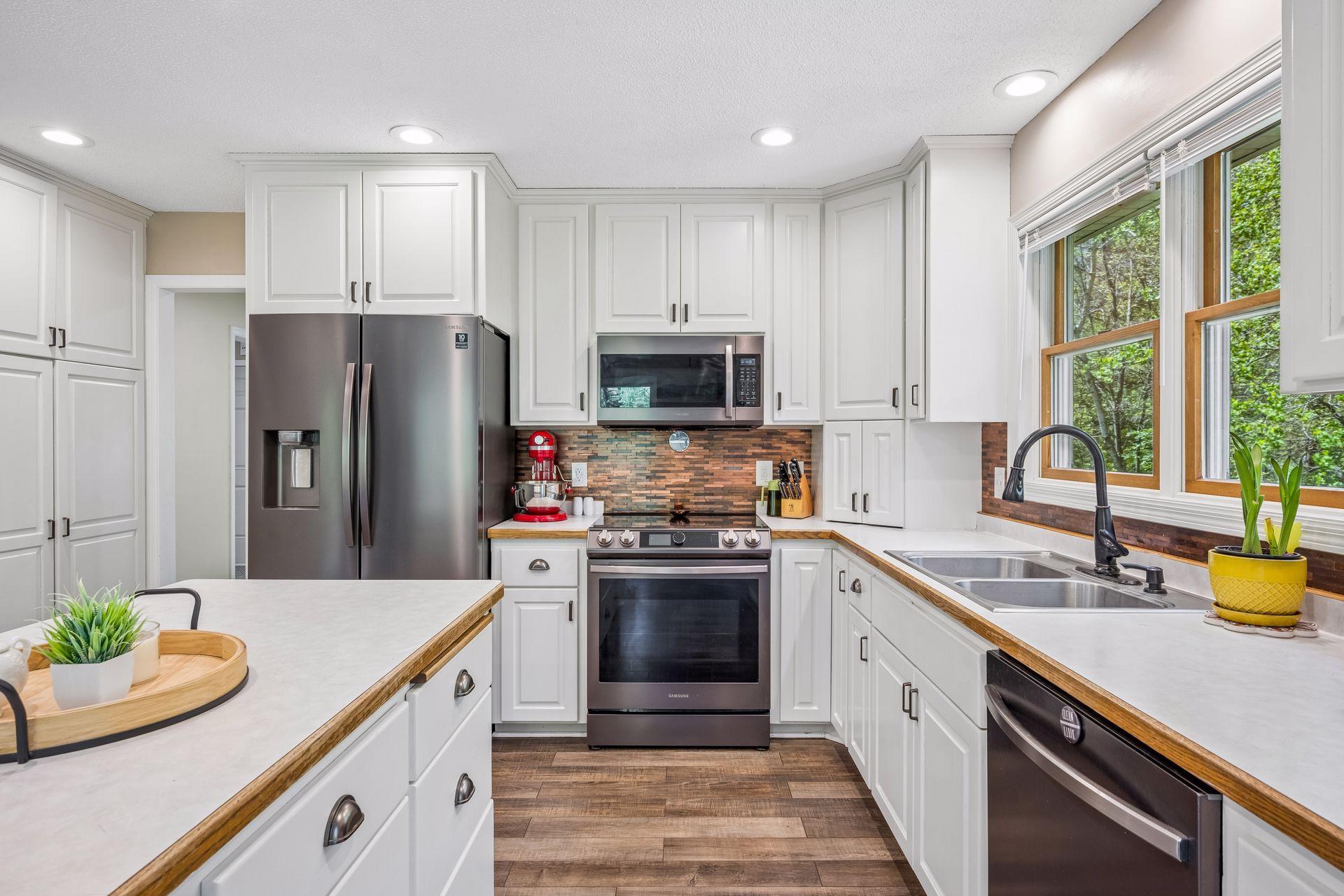 Black Stainless Appliances